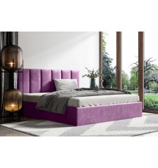 Painel almofadado para revestimento de paredes ITALIA, roxo 70x30cm