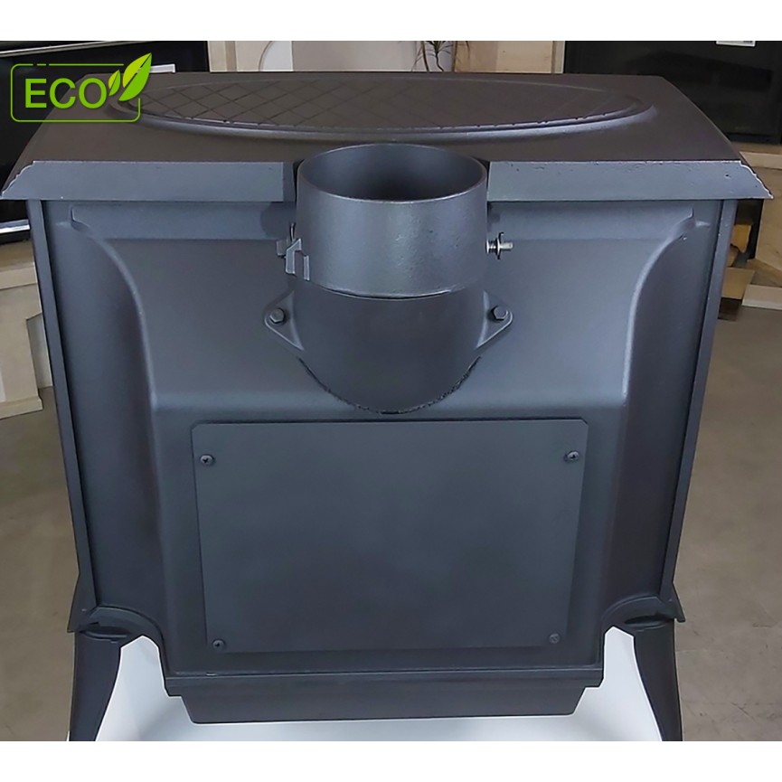 Estufa de leña de hierro fundido Premium SPARTA S10 ECO 13kW