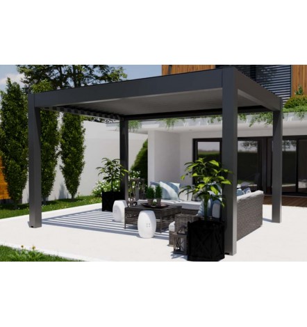 Pergola autoportante bioclimatique ADONIS 300x300x250 cm